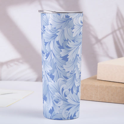 Winter Leaves Skinny Tumbler 20OZ