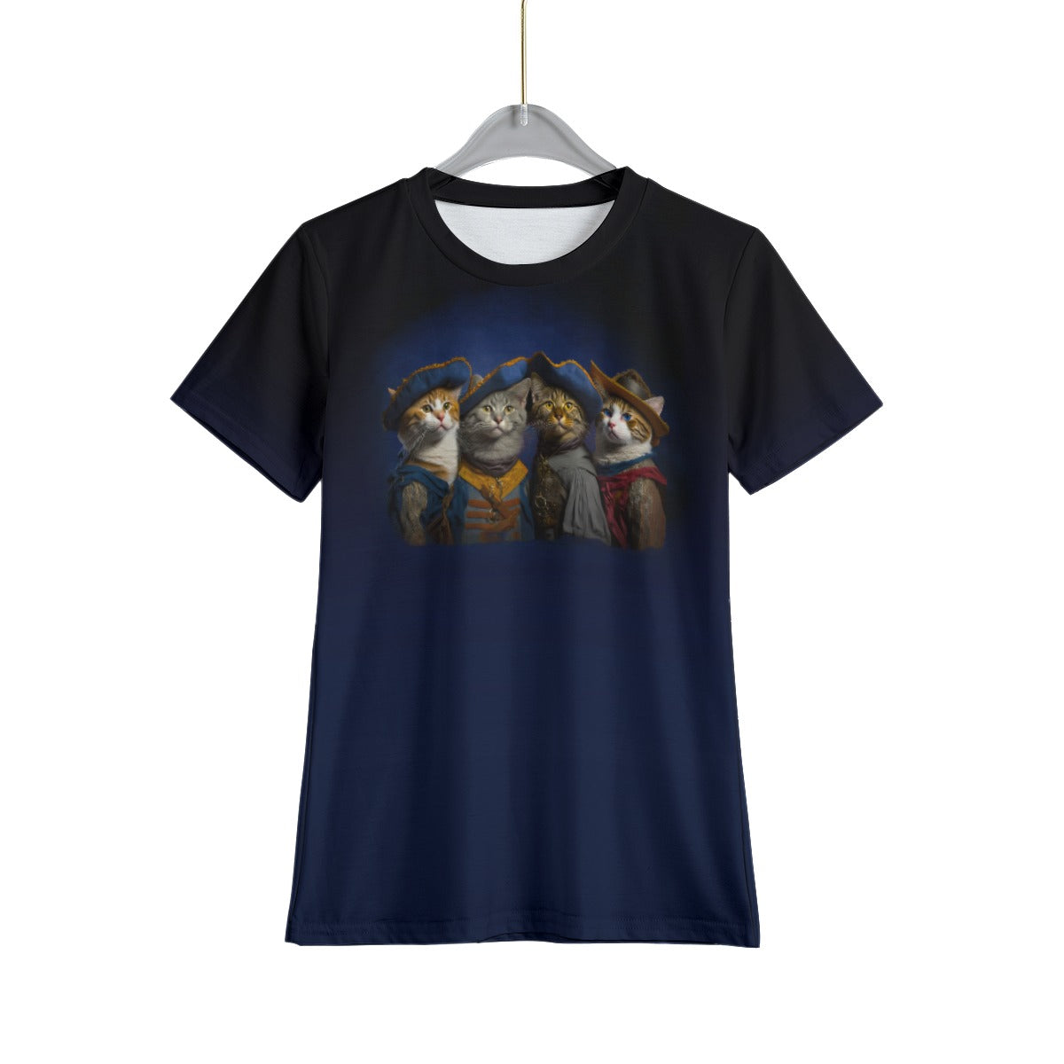 Musketeer Cats Kids T-shirt