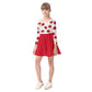 Red Poppies Kid's Long Sleeve Dress