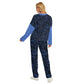 Winter Town Women's Pajama Suit - blue 1
