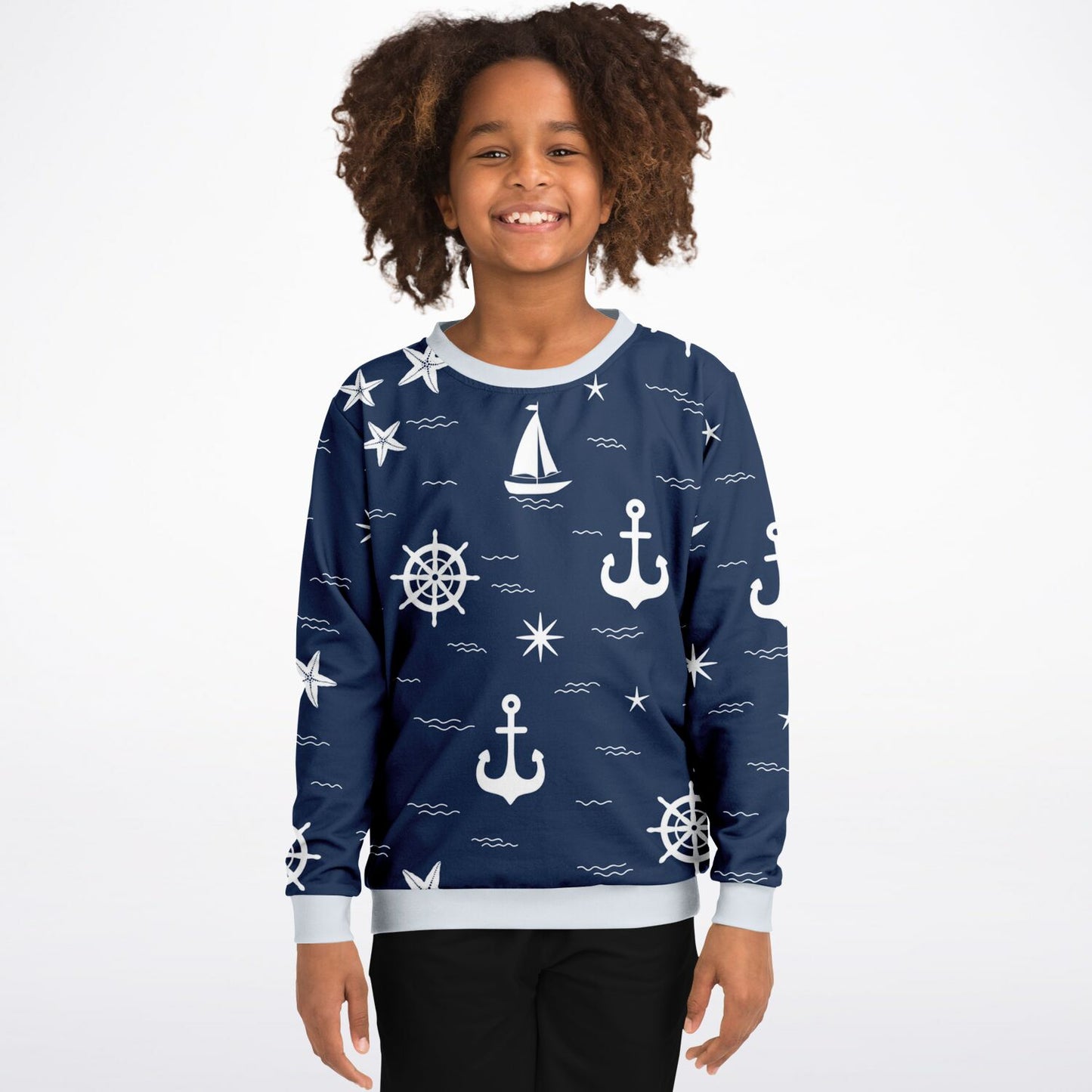 Blue Marine Kids Sweatshirt