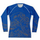 Waves Blue Men's Rashguard