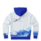 Waves & Cranes Zip Hoodie Unisex (3 variants)