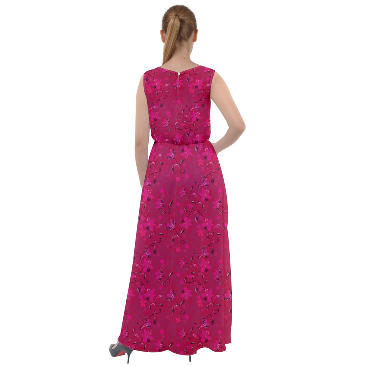M-ll Rouge -  Maxi Dress - var 3