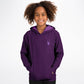 Purple Gymnast Girl Kids Hoodie