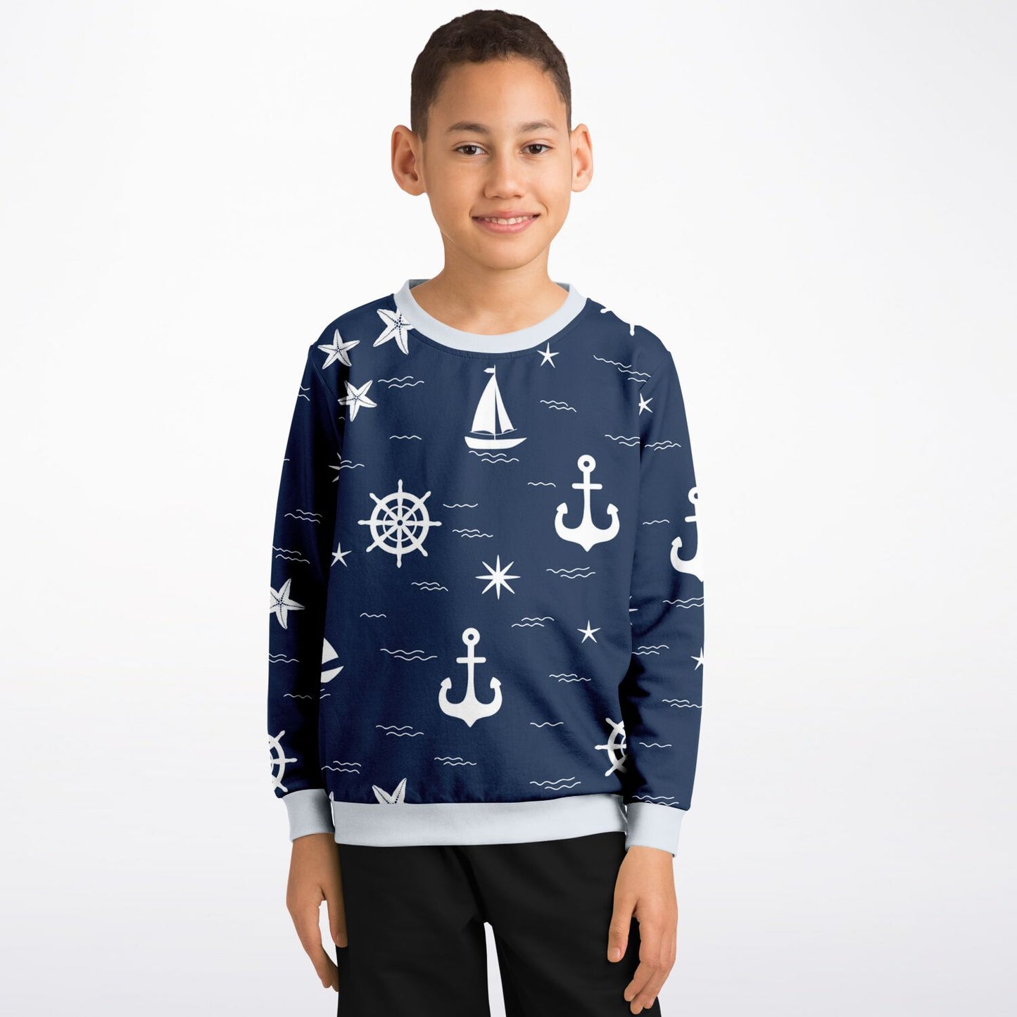 Blue Marine Kids Sweatshirt