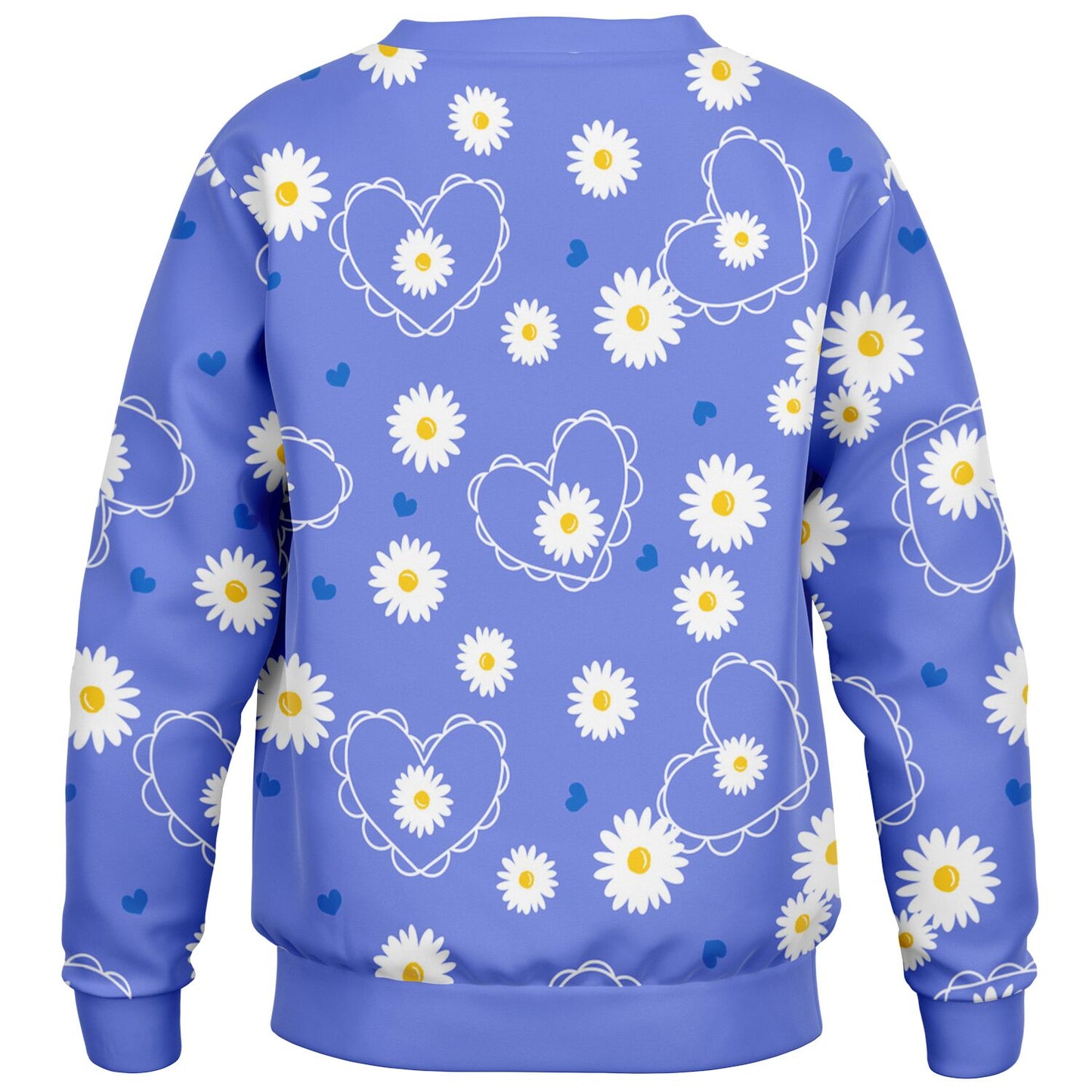 Daisies and Hearts Kids Sweatshirt