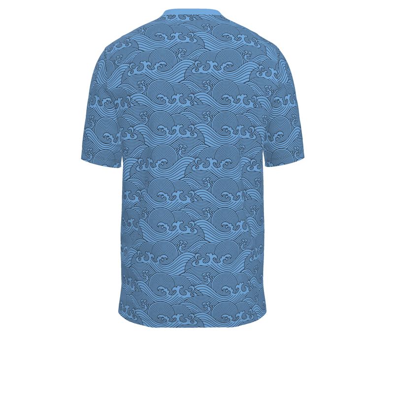 Soft Blue Waves 2 Men's T-shirt