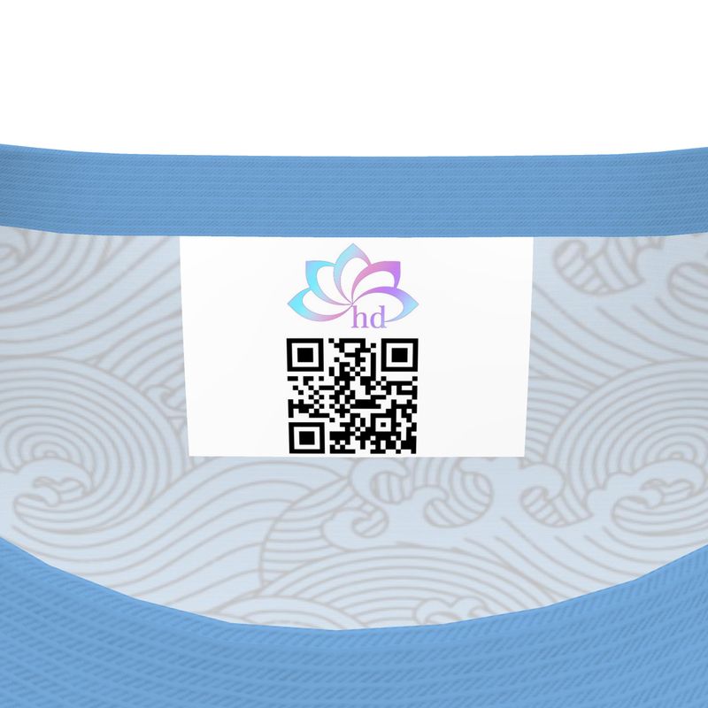 Soft Blue Waves 2 Men's T-shirt