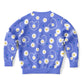 Blue Daisies Kids Sweatshirt