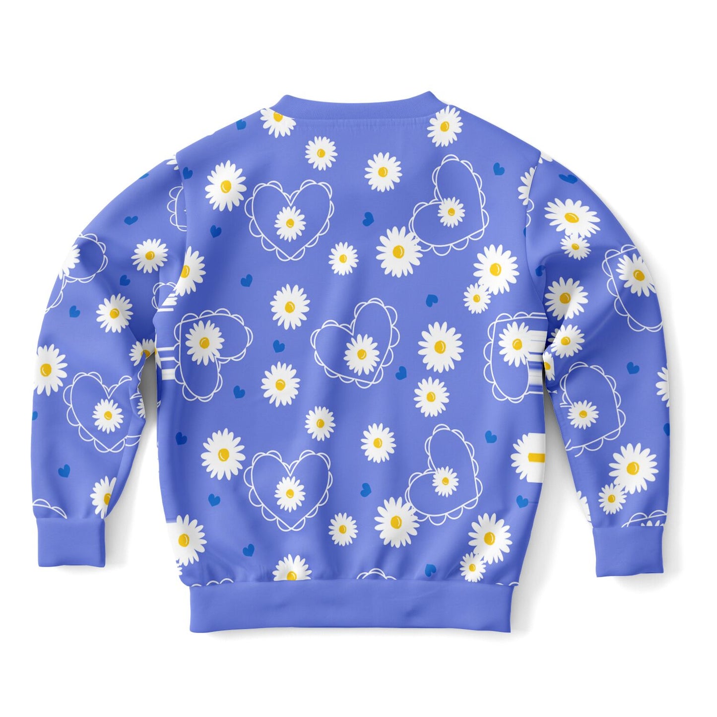 Blue Daisies Kids Sweatshirt