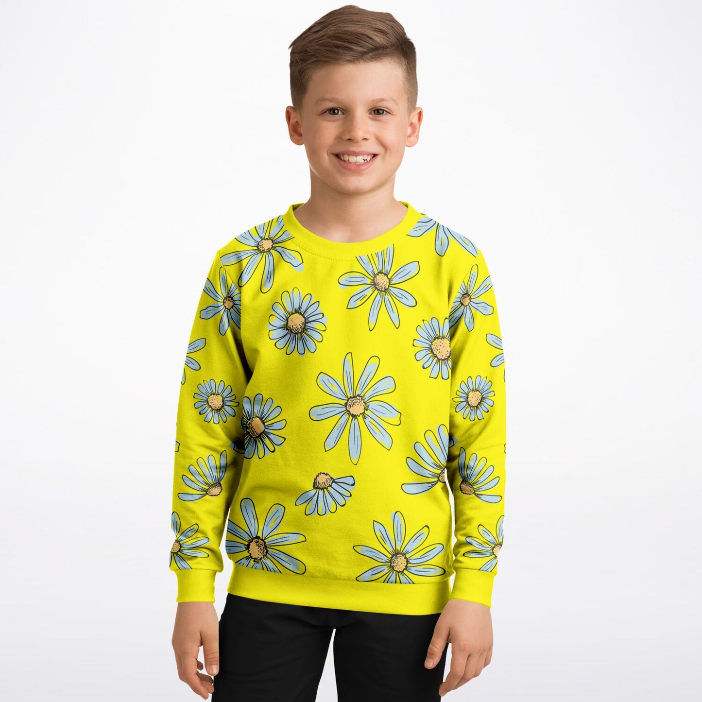 Bright Daisies Kids sweatshirt (4 variants)