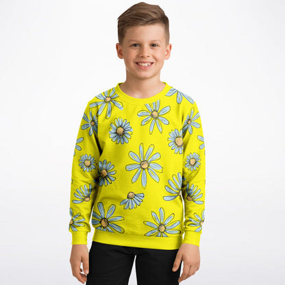 Bright Daisies Kids sweatshirt (4 variants)