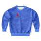 Waves and Ship Kids Poly Swearshirt