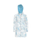 Asian pattern Rain Jacket white