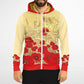 Ukraine Poppies Zip Hoodie