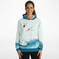 Waves & Cranes Pullover Hoodie Unisex (3 variants)