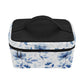 Blue Flowers Cosmetic Bag/Large