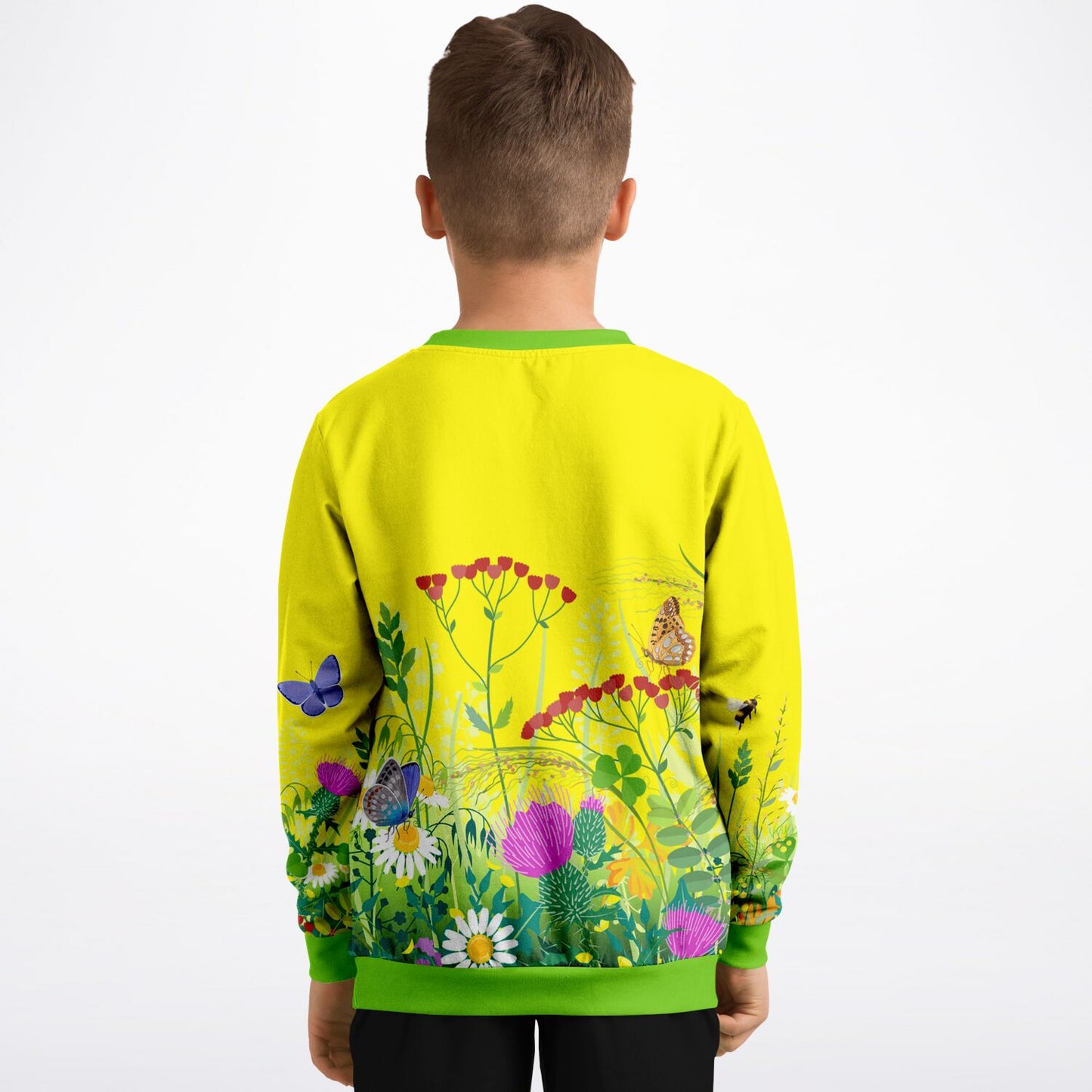 Summer Field Kids Sweatshirt