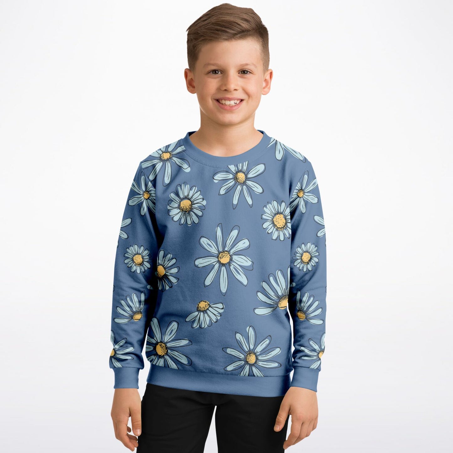 Bright Daisies Kids sweatshirt (4 variants)