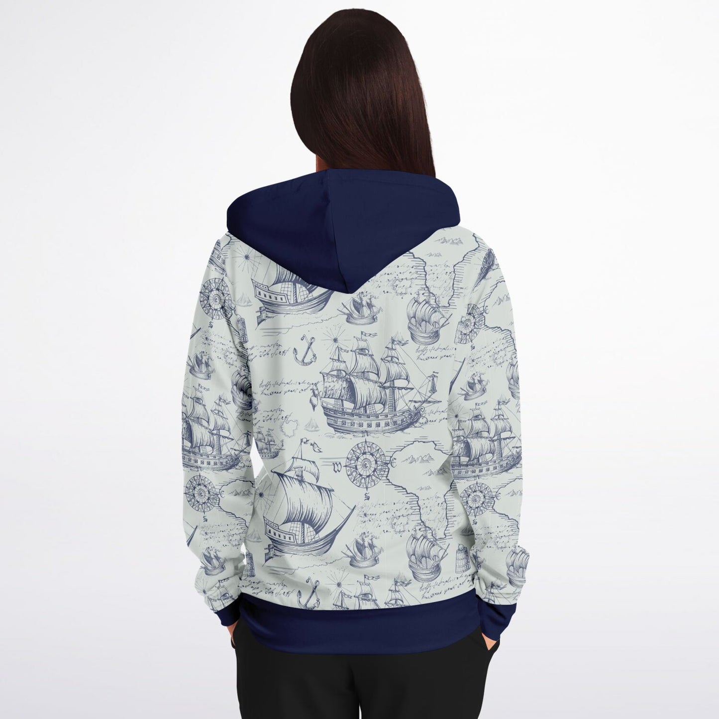 Ships 1 Zip Hoodie Unisex