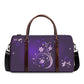 Purple Flower Swirl Travel Bag (Small and Medium)