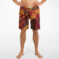Abstract Orange Men's Board Shorts - coming soon!