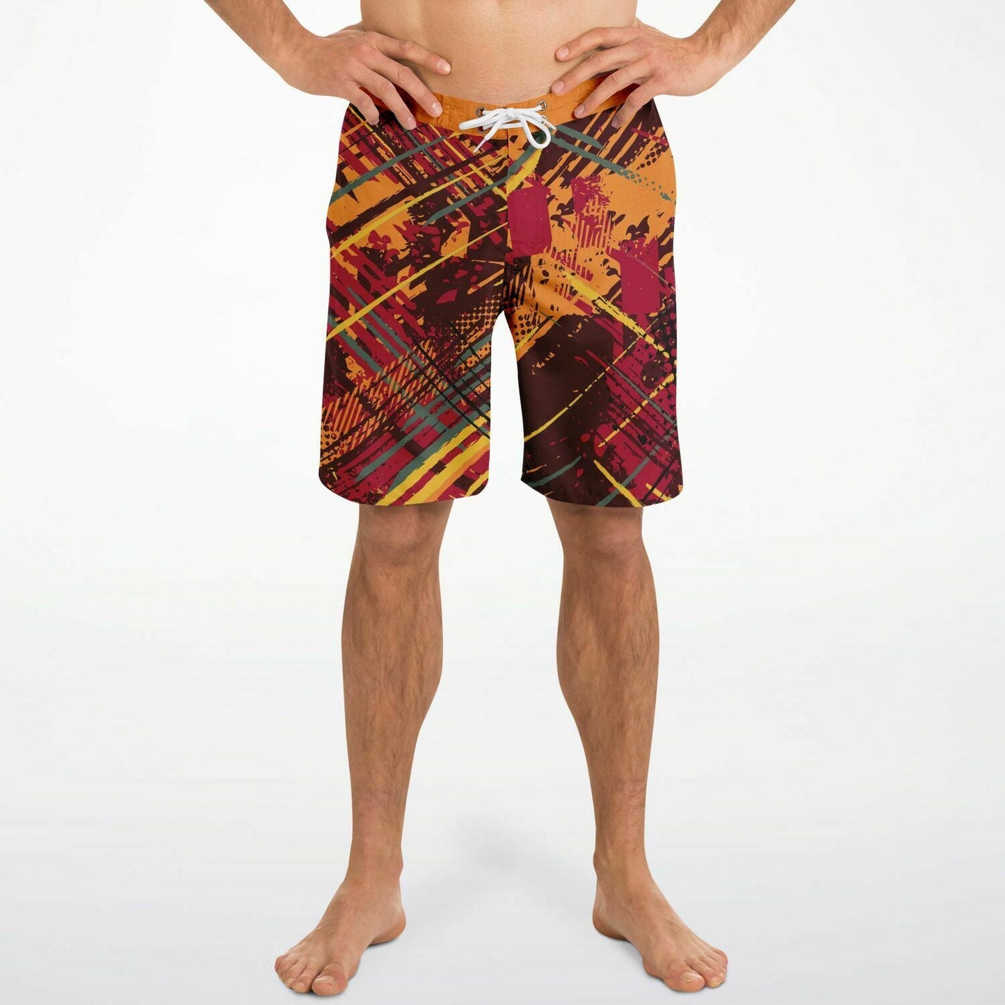 Abstract Orange Men's Board Shorts - coming soon!