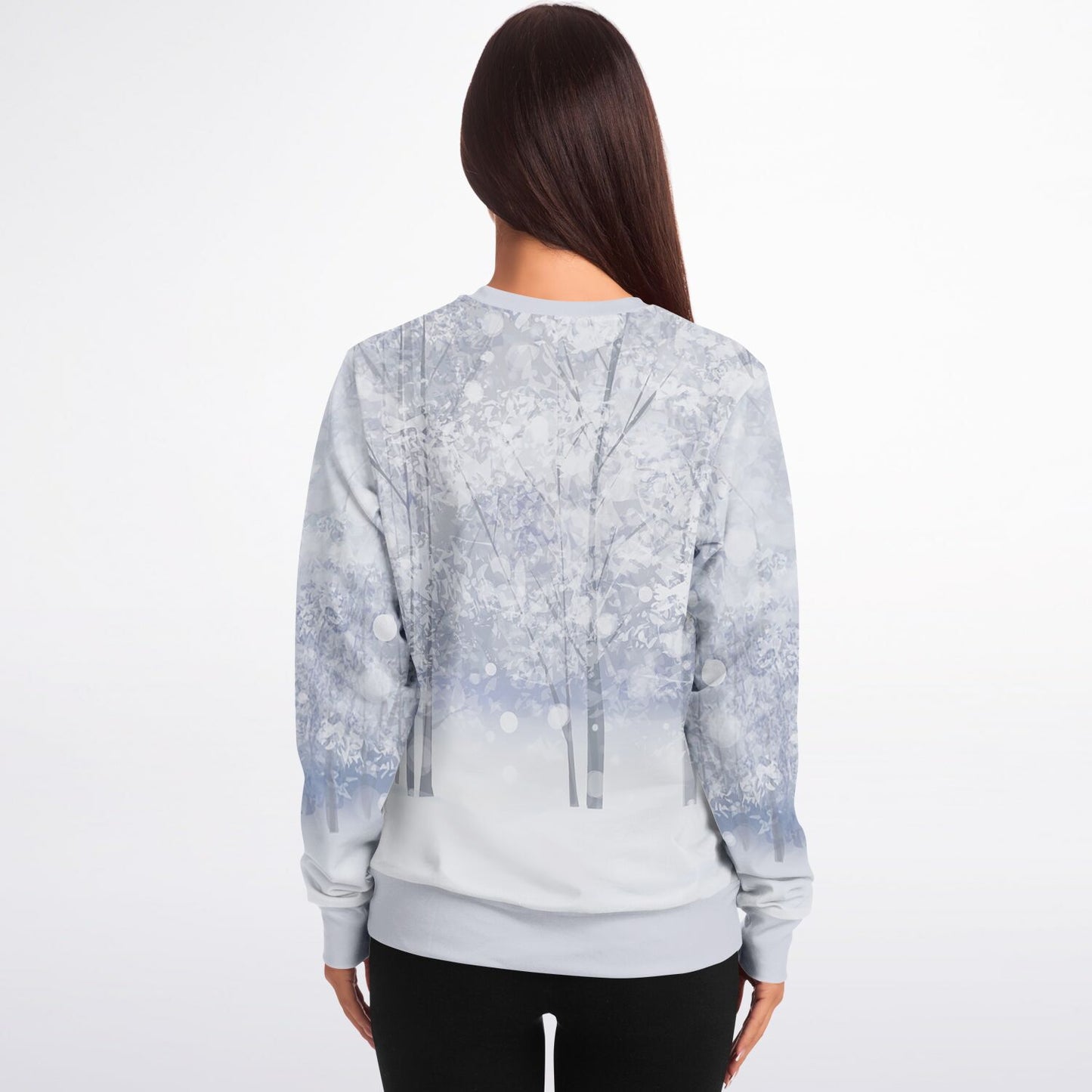 Winter Forest Owl Sweatshirt Unisex