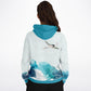 Waves & Cranes Pullover Hoodie Unisex (3 variants)