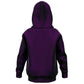 Purple Gymnast Girl Kids Hoodie