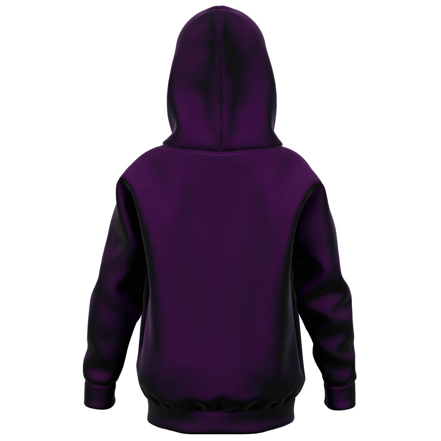 Purple Gymnast Girl Kids Hoodie