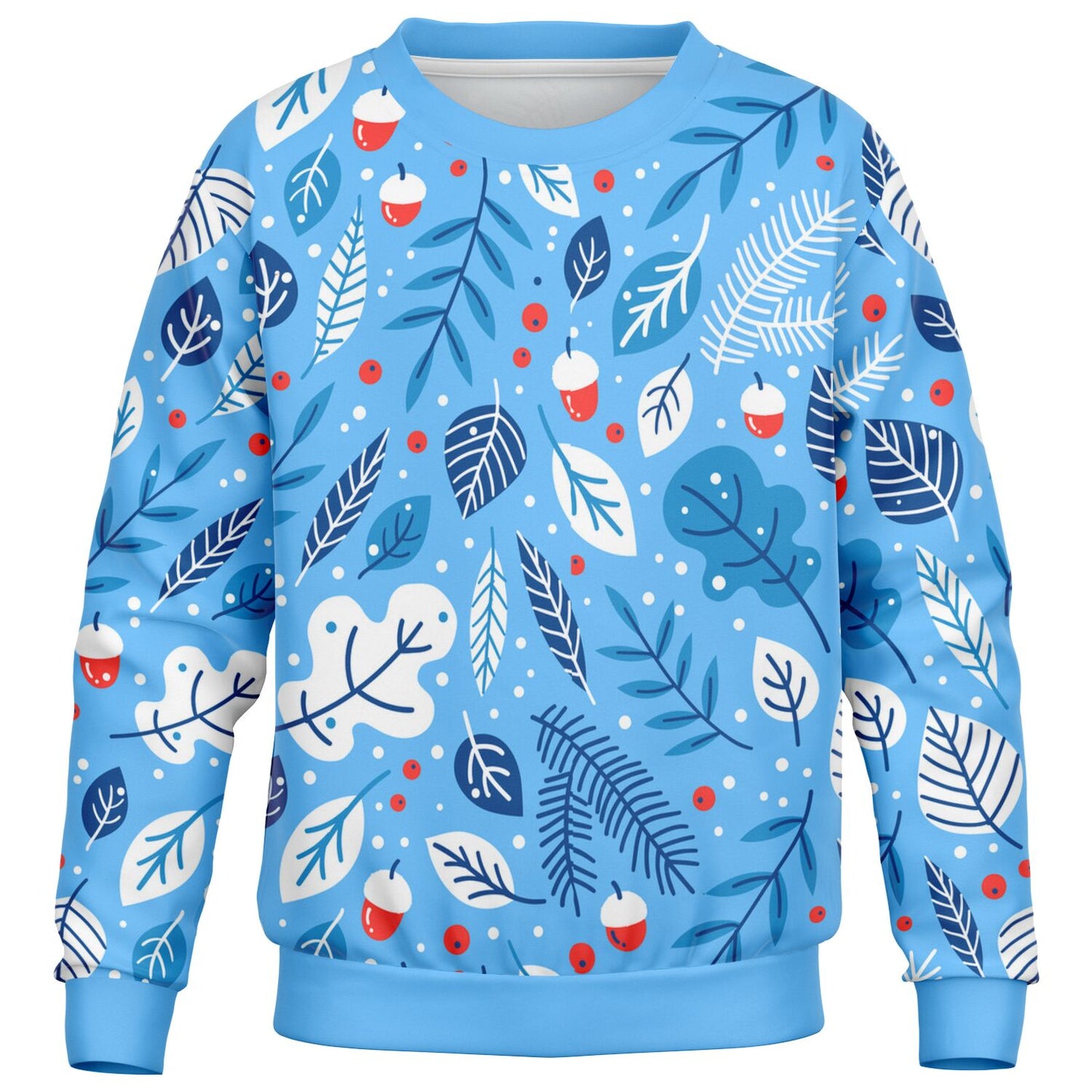 Blue Winter Kids Sweatshirt