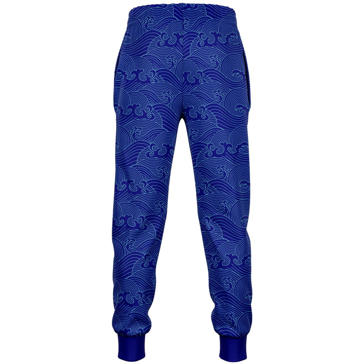 Waves Kids Poly Joggers Dark Blue