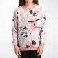 Spring Birds Pink Kids Sweatshirt