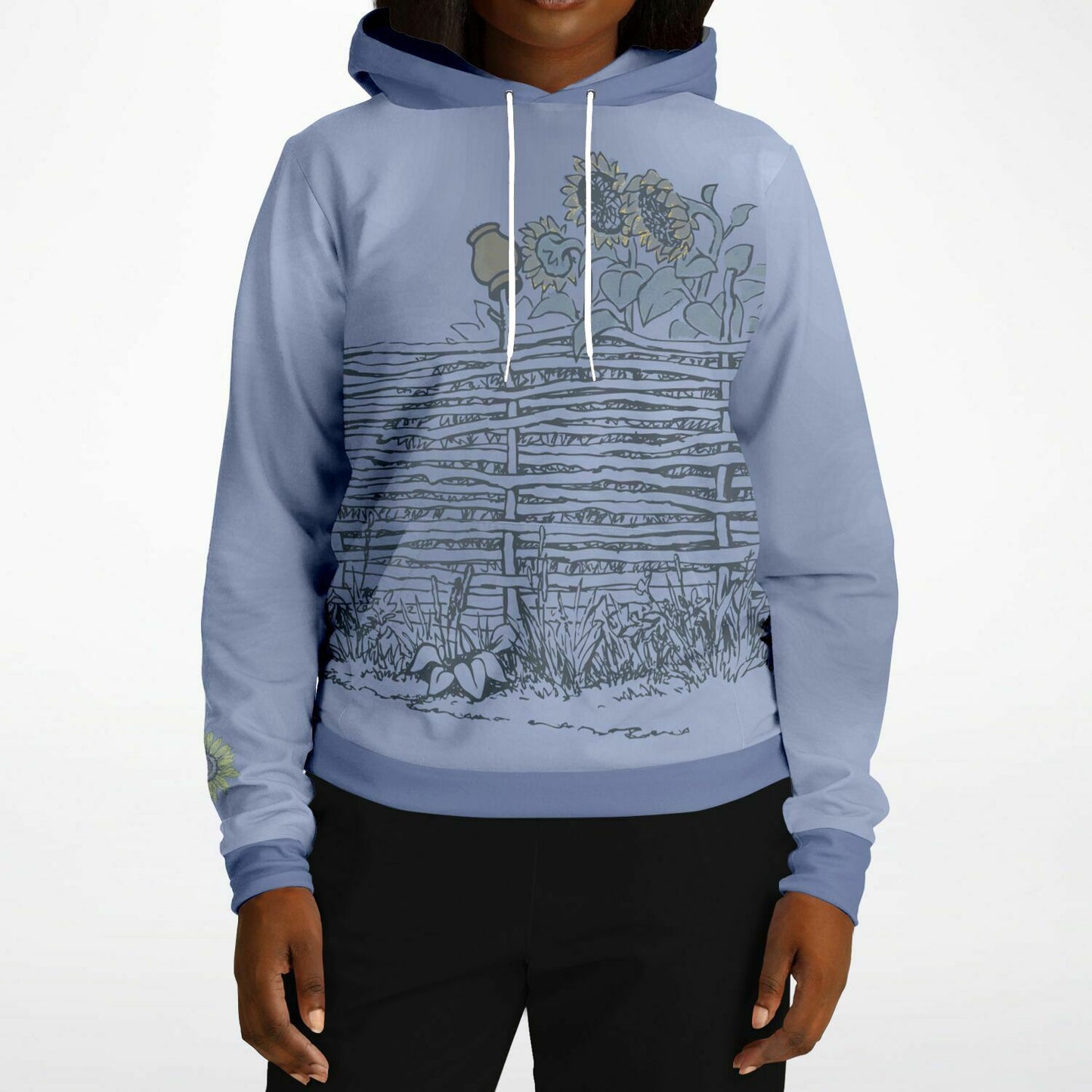 Village Fence Grey Hoodie Unisex (2 variants)