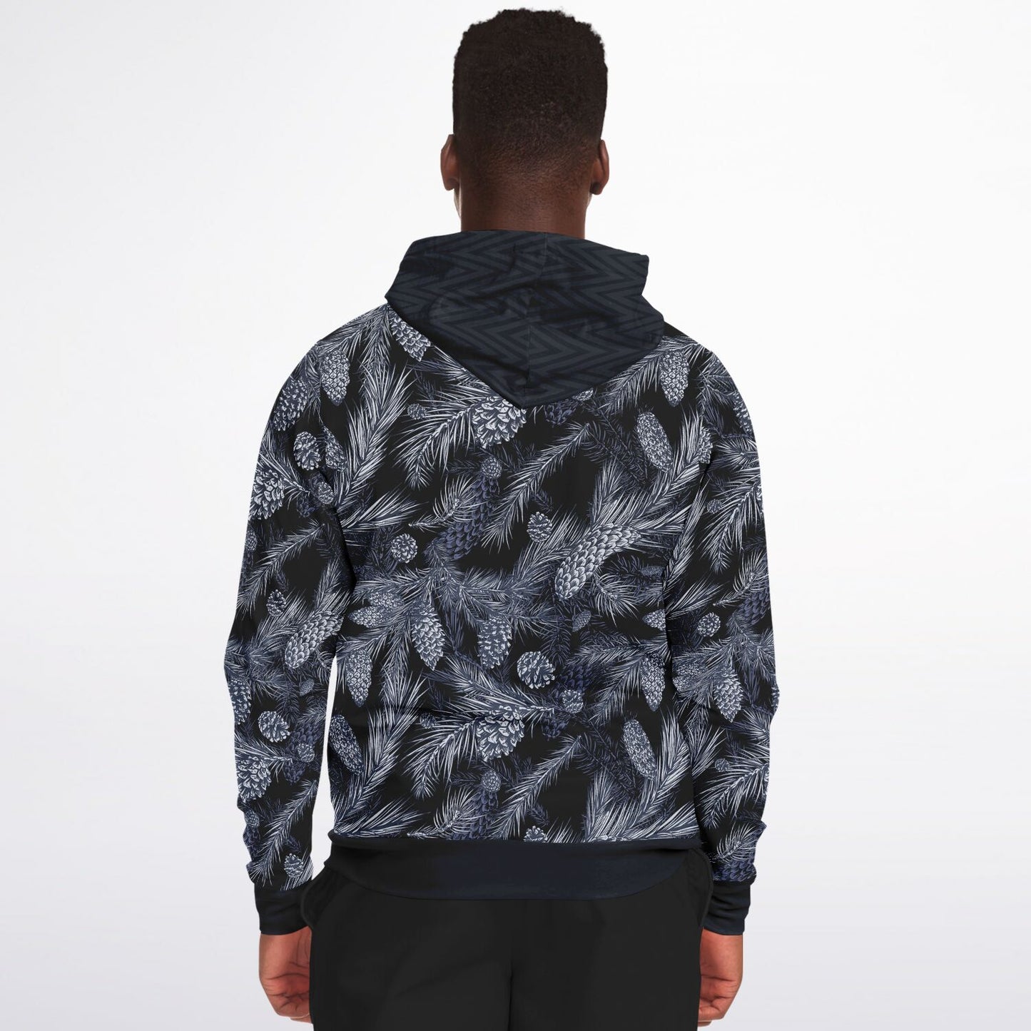 Black Spruce Unisex Zip Hoodie