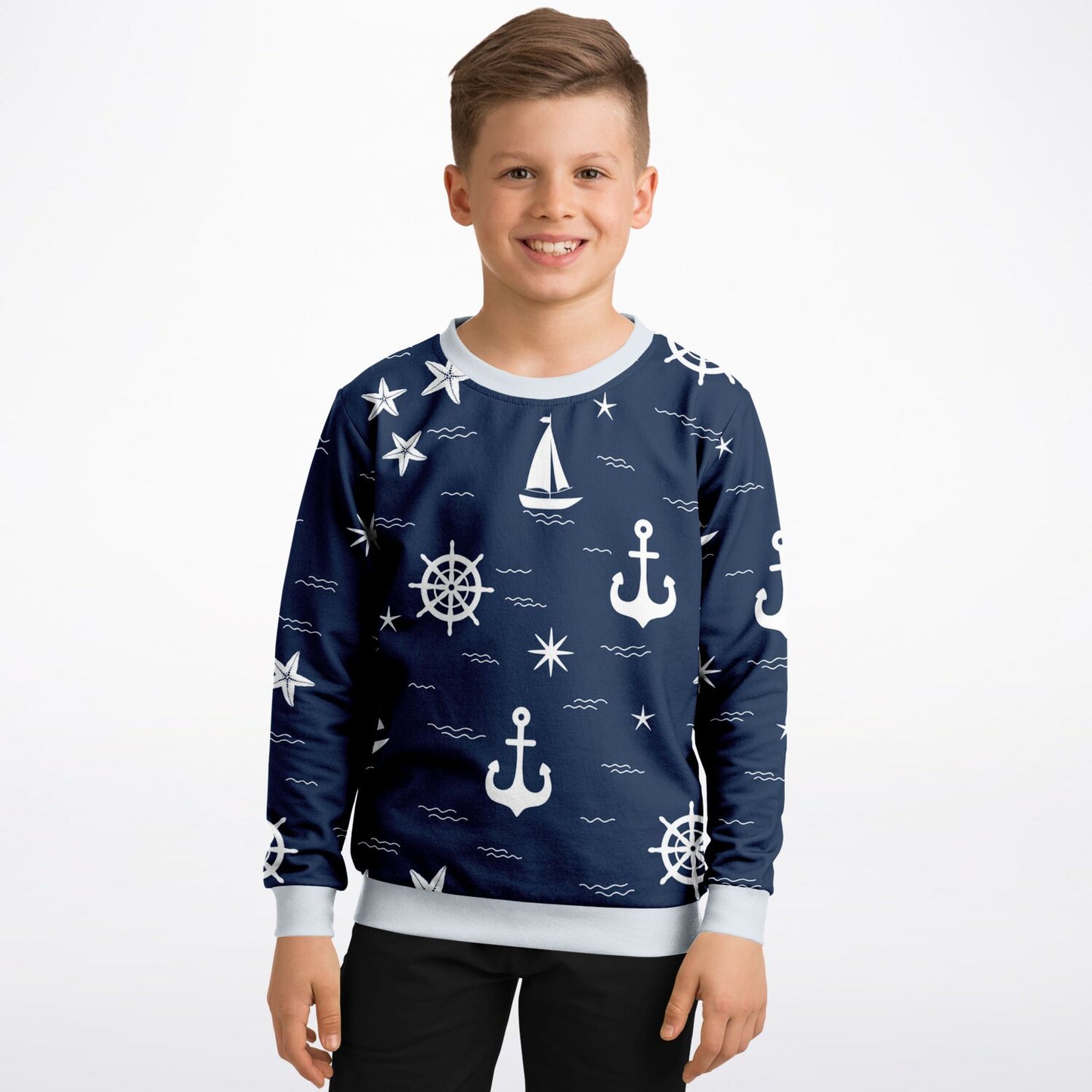 Blue Marine Kids Sweatshirt