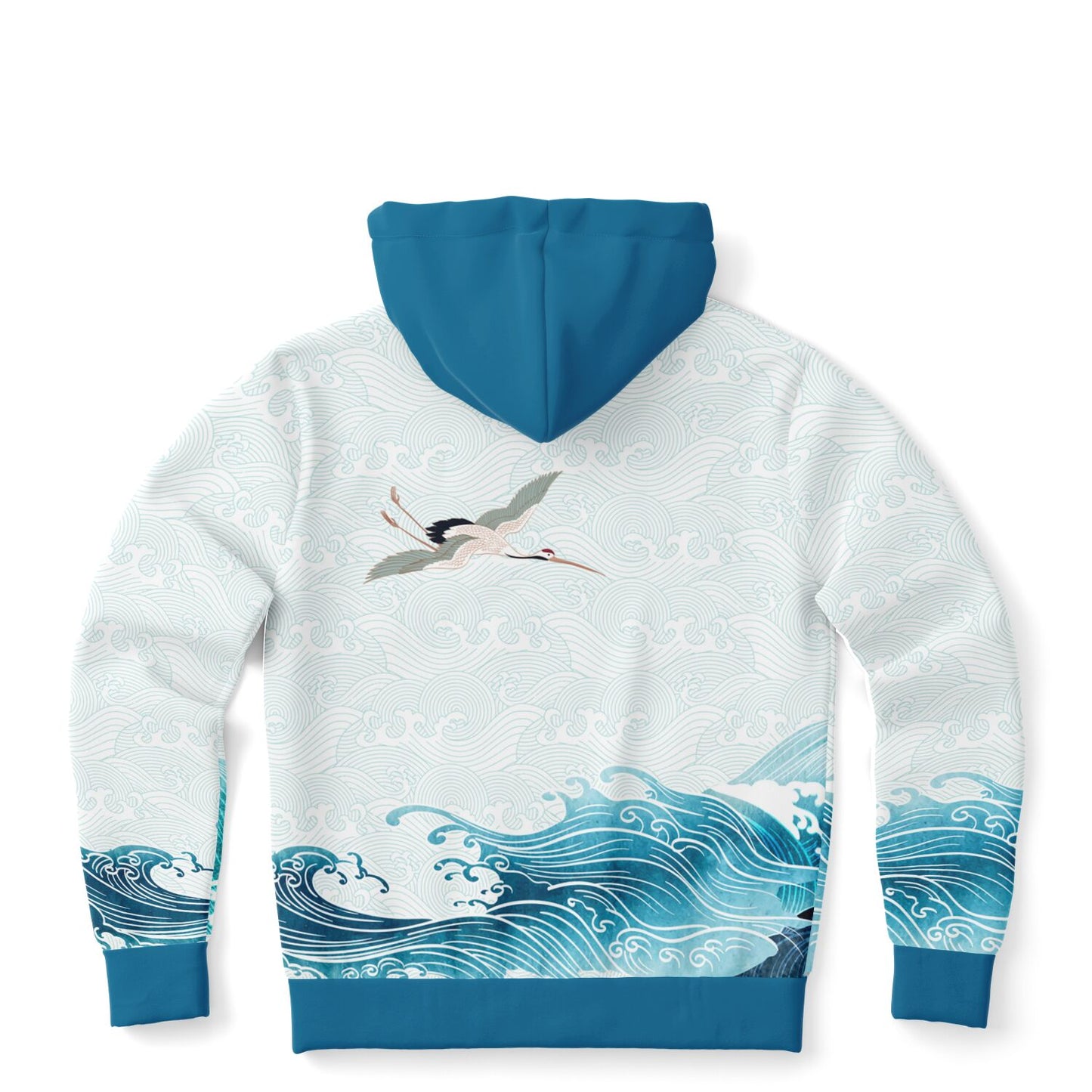 Waves & Cranes Zip Hoodie Unisex (3 variants)