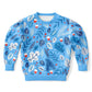 Blue Winter Kids Sweatshirt