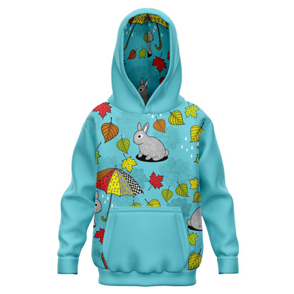 Blue Animals Kids Hoodie