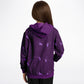 Purple Gymnastics Girl Kids Hoodie