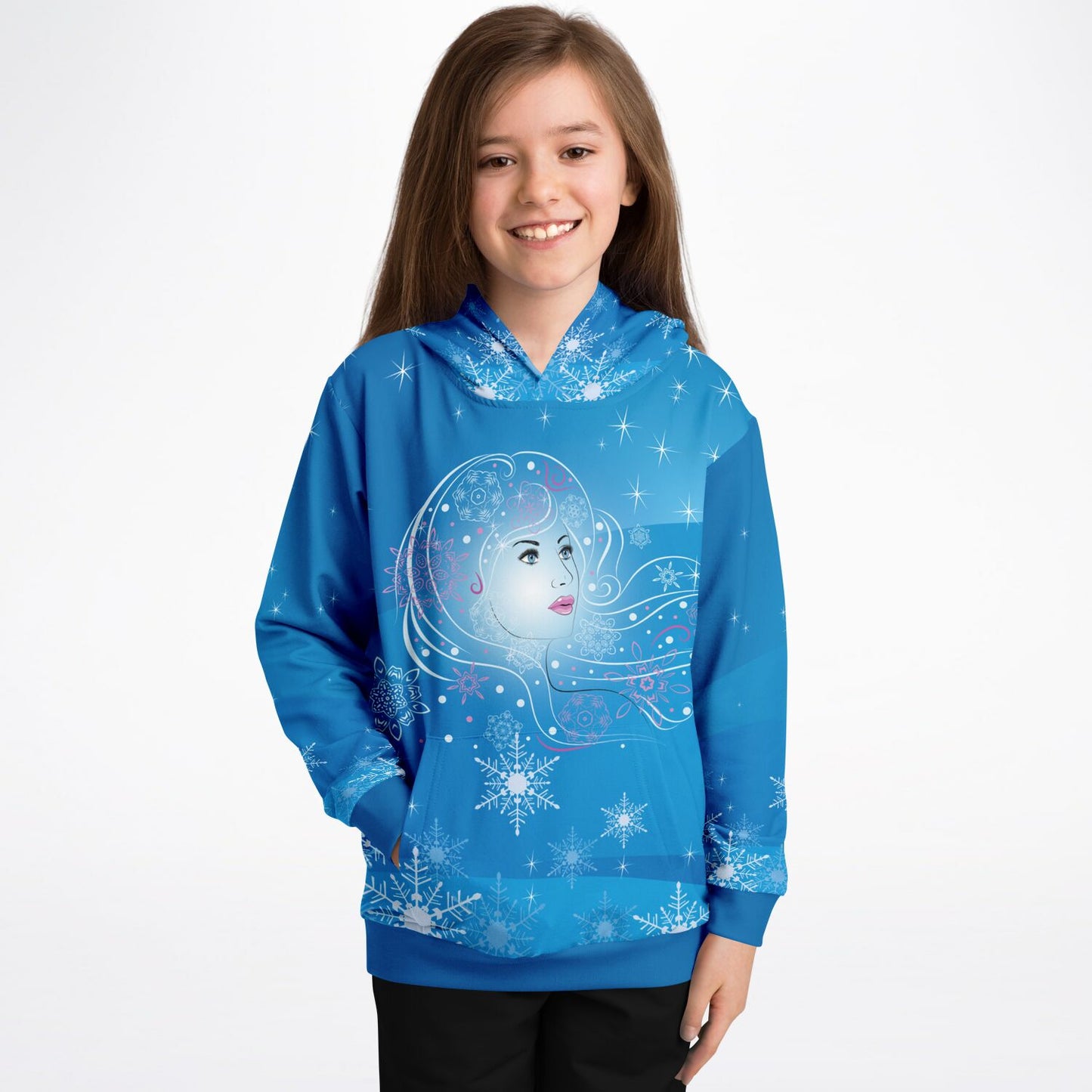 Winter Princess Kids Hoodie