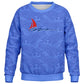 Waves and Ship Kids Poly Swearshirt