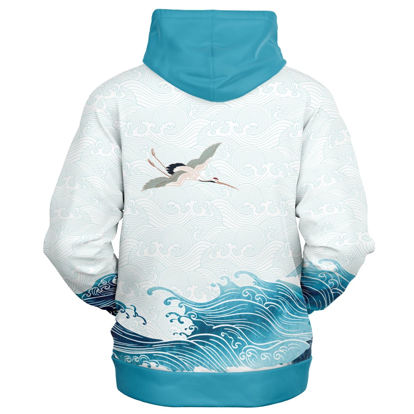 Waves & Cranes Zip Hoodie Unisex (3 variants)