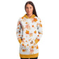 Autumn Fox Women's Longline Hoodie - XL, US stock