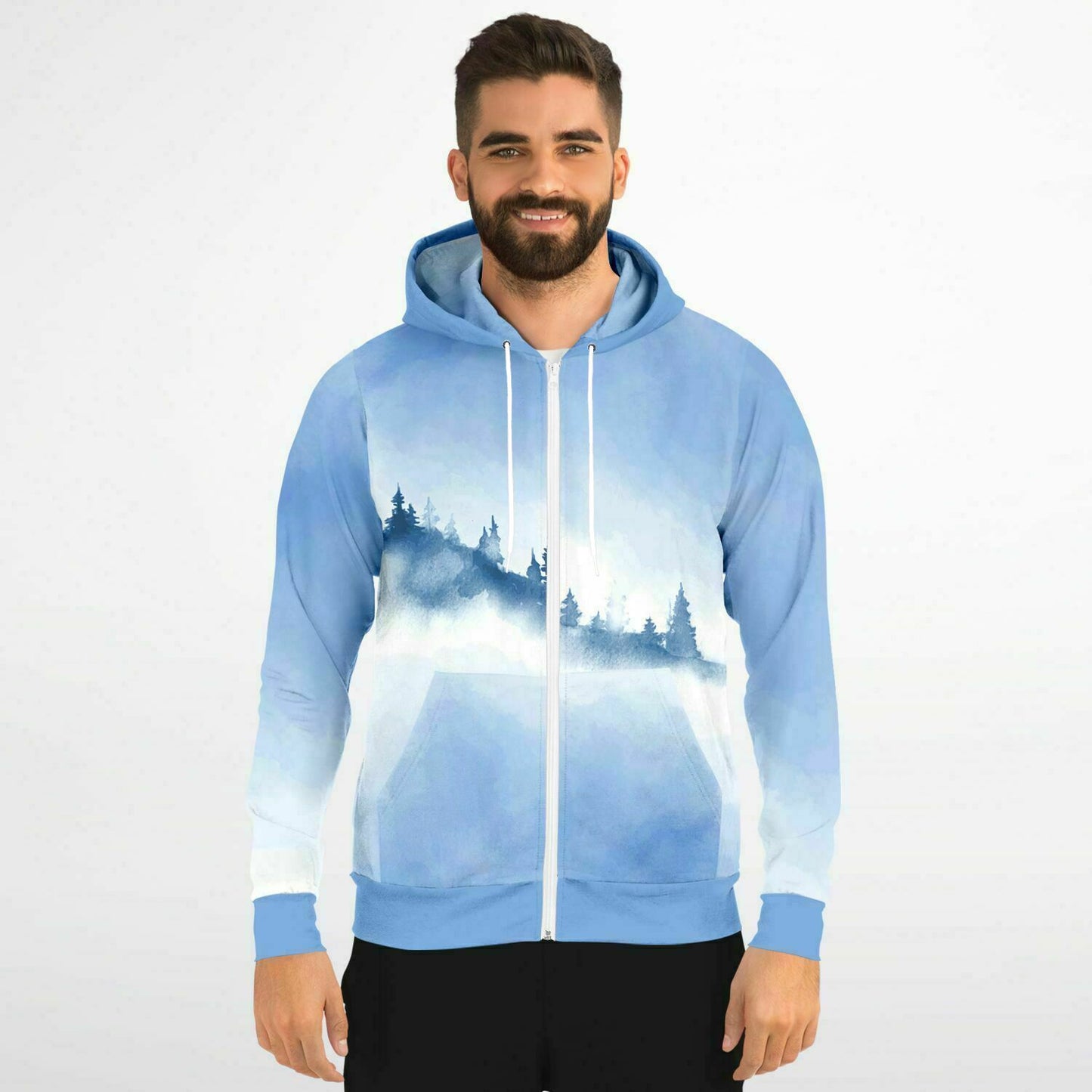 Blue Mountains Zip Hoodie Unisex