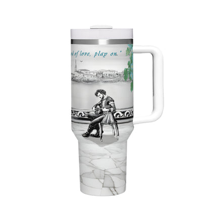 Large Capacity Tumbler with Handle(1100ml/40oz) | Stainless Steel 304 - Musicians-mug2-5mug40