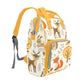 Fall Animals Multipurpose Backpack/Diaper Bag