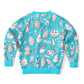 Easter Blue Kids Sweatshirt